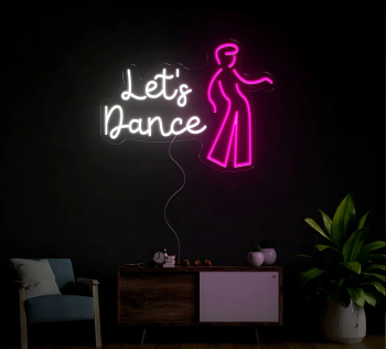 Neon sign Dance floor