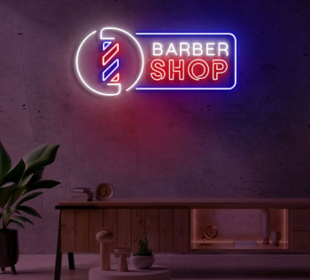 Neon Sign Barber Shop 2