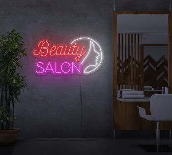 Neon Schild Beauty Salon