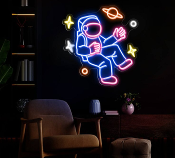 Neon Sign Astronaut