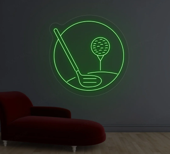 Neon Sign Golf