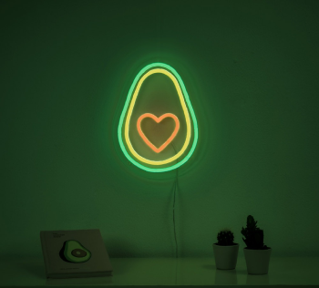 Neon Sign Avocado