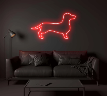 Neon Sign Dachshund