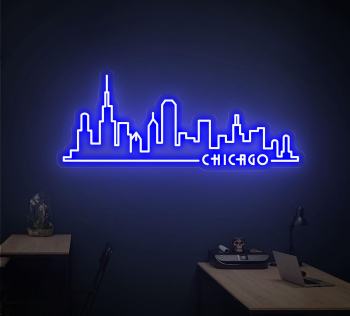 Neon Sign Skyline