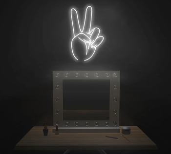 Neon Sign Peace