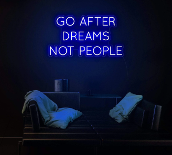 Neon Sign Life Quote 2